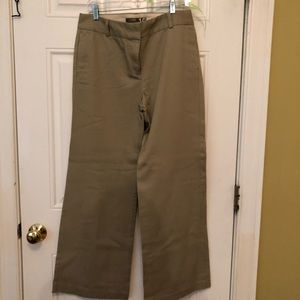 J Crew wide legged khakis